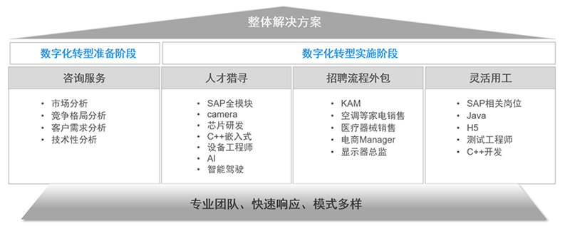 伟德国际1946国际人力资源公司的一站式整体人才解决方案